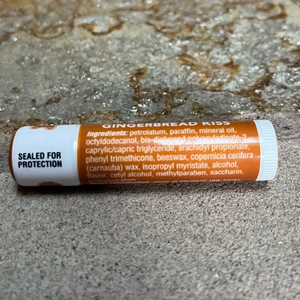 RARE Discontinued Sealed Chapstick Gingerbread Kiss NWT Holiday Christmas htf